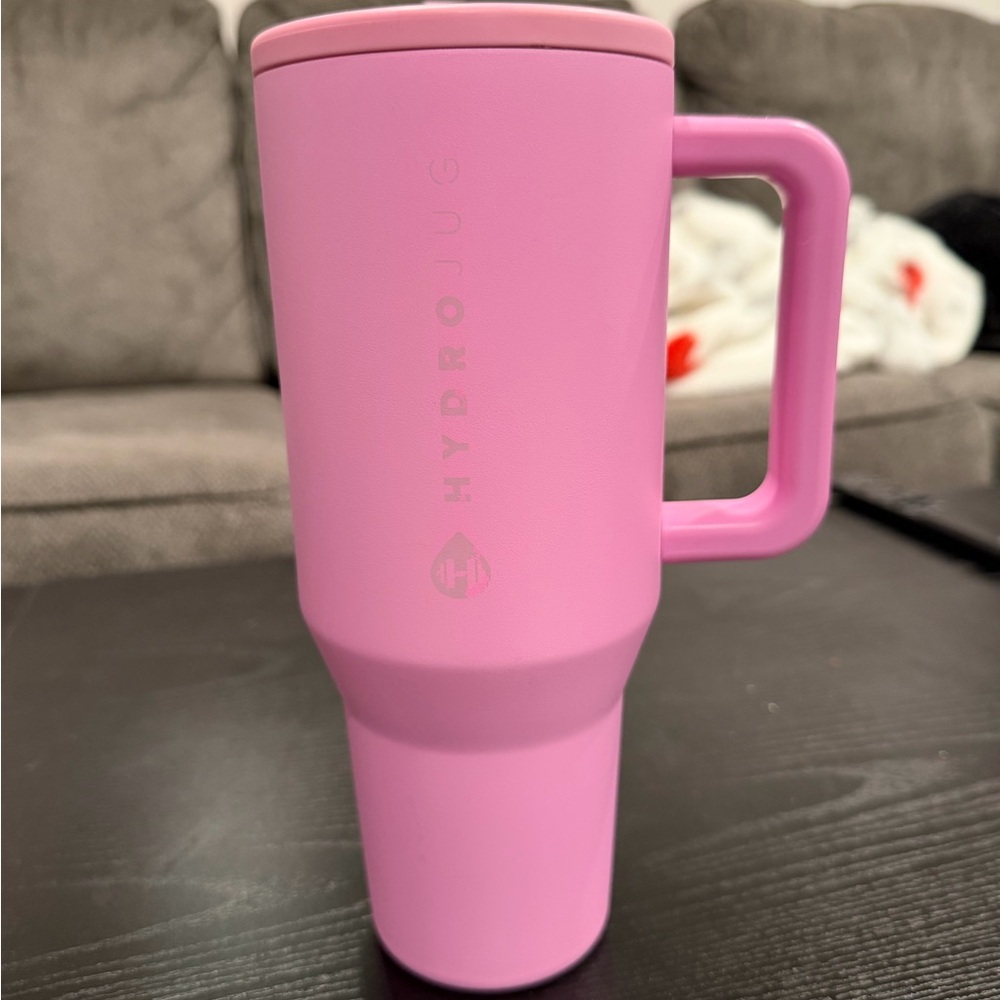 HydroJug Vibrant Pink Mug with Handle